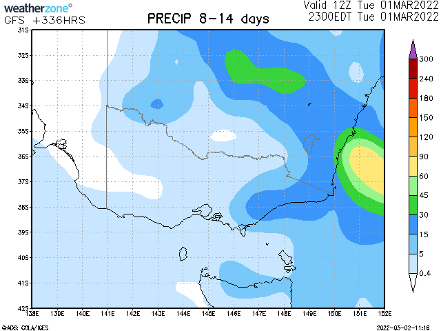 rainfall forecast