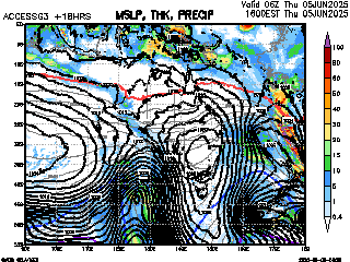 Weather Pressure Charts 10 Day 10-Day Bom Access Model Weather Forecast Of Isobars And Rain -  Www.farmonlineweather.com.au